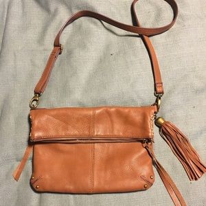 Lucky Brand fold over crossbody bag